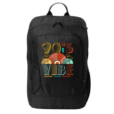 90s Vibe CD 90s Music 1990s Generation Retro Nineties City Backpack