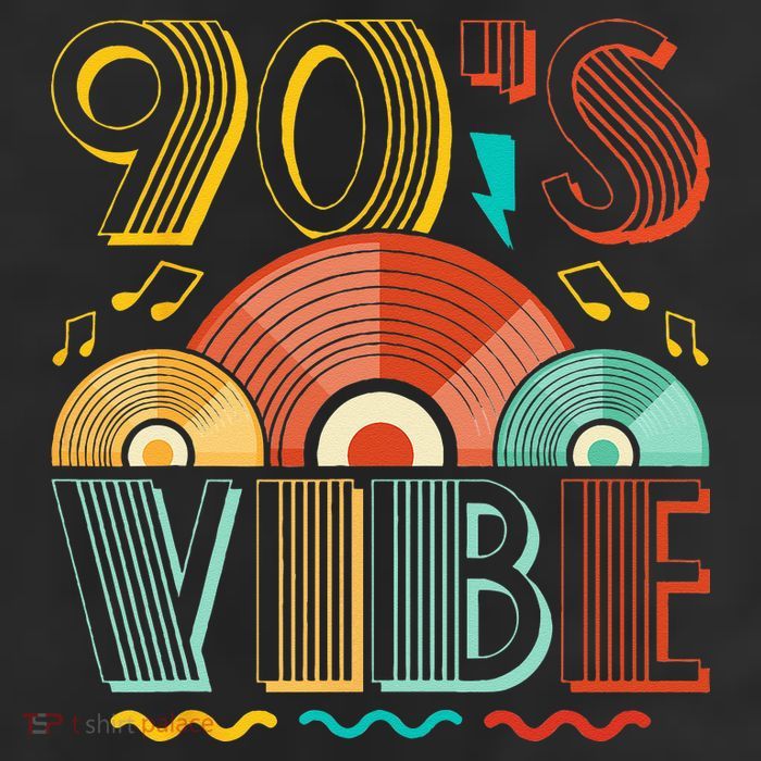 90s Vibe CD 90s Music 1990s Generation Retro Nineties Cool Comfort Performance Bucket Hat