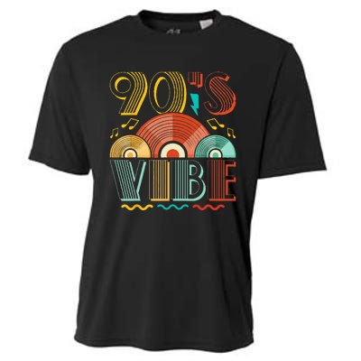 90s Vibe CD 90s Music 1990s Generation Retro Nineties Cooling Performance Crew T-Shirt