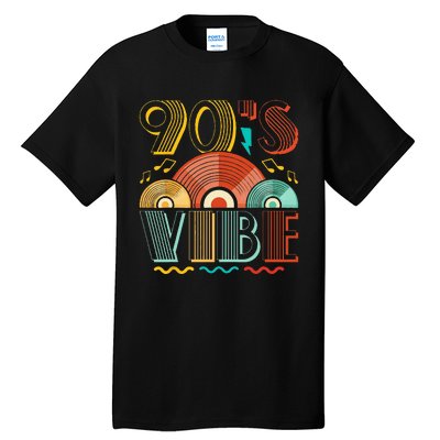 90s Vibe CD 90s Music 1990s Generation Retro Nineties Tall T-Shirt