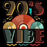 90s Vibe CD 90s Music 1990s Generation Retro Nineties 7-Panel Snapback Hat