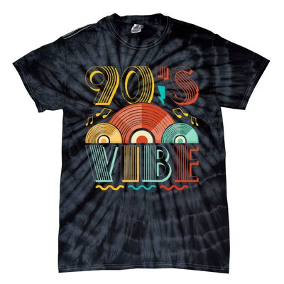 90s Vibe CD 90s Music 1990s Generation Retro Nineties Tie-Dye T-Shirt