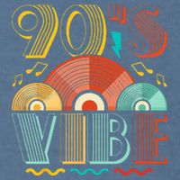 90s Vibe CD 90s Music 1990s Generation Retro Nineties Garment-Dyed Sweatshirt