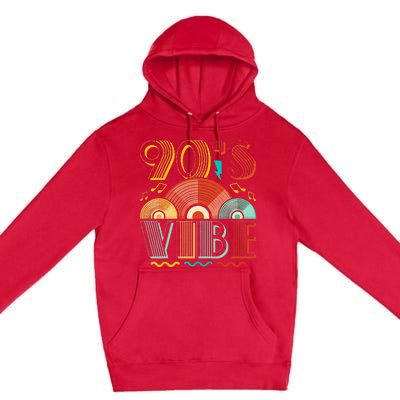 90s Vibe CD 90s Music 1990s Generation Retro Nineties Premium Pullover Hoodie