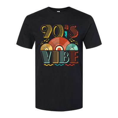 90s Vibe CD 90s Music 1990s Generation Retro Nineties Softstyle® CVC T-Shirt