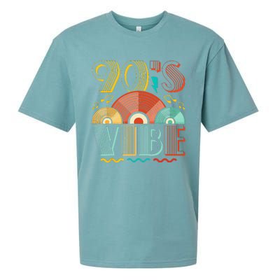 90s Vibe CD 90s Music 1990s Generation Retro Nineties Sueded Cloud Jersey T-Shirt