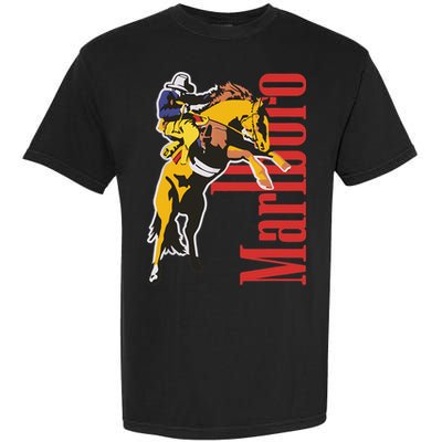90s Vintage Cowboy Wild West Country Music Garment-Dyed Heavyweight T-Shirt