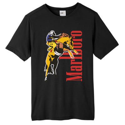 90s Vintage Cowboy Wild West Country Music Tall Fusion ChromaSoft Performance T-Shirt