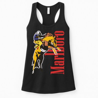 90s Vintage Cowboy Wild West Country Music Womens Tank Top