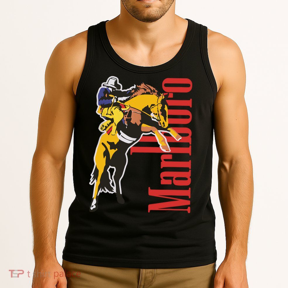 90s Vintage Cowboy Wild West Country Music Tank Top