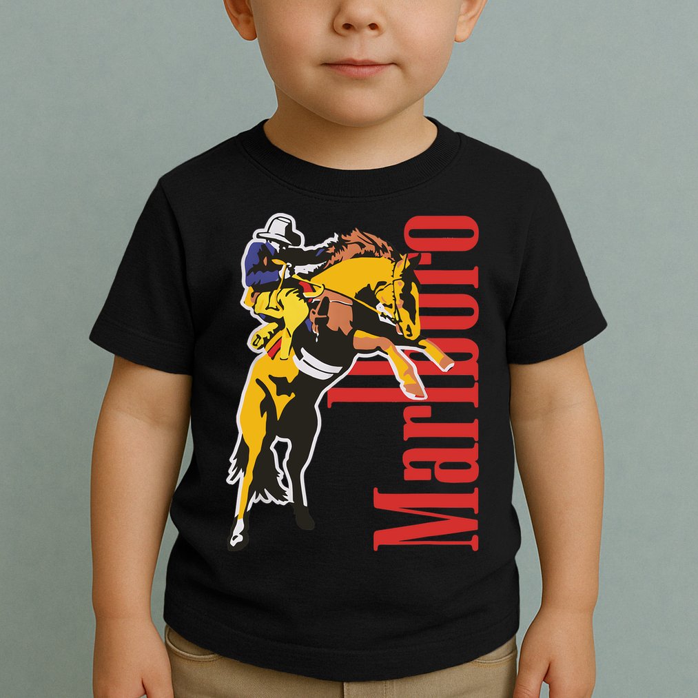 90s Vintage Cowboy Wild West Country Music Toddler T-Shirt