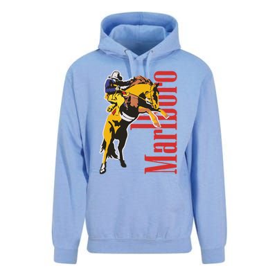 90s Vintage Cowboy Wild West Country Music Unisex Surf Hoodie