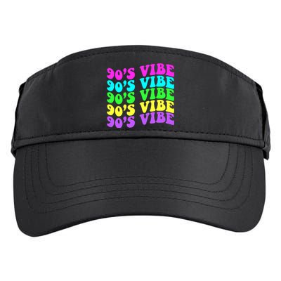 90s Vibe For 90s Music Lover 70 80 90 Style Cool Women Adult Drive Performance Visor