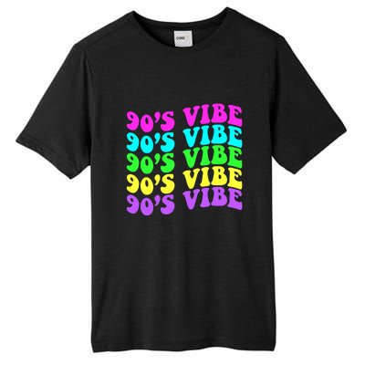 90s Vibe For 90s Music Lover 70 80 90 Style Cool Women Tall Fusion ChromaSoft Performance T-Shirt