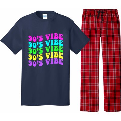 90s Vibe For 90s Music Lover 70 80 90 Style Cool Women Pajama Set