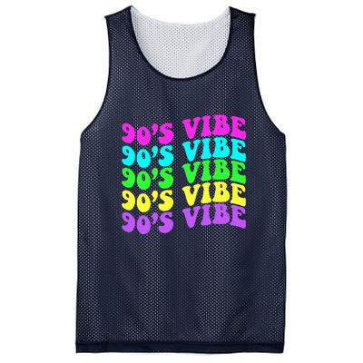 90s Vibe For 90s Music Lover 70 80 90 Style Cool Women Mesh Reversible Basketball Jersey Tank