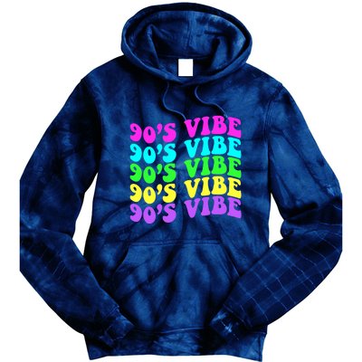 90s Vibe For 90s Music Lover 70 80 90 Style Cool Women Tie Dye Hoodie