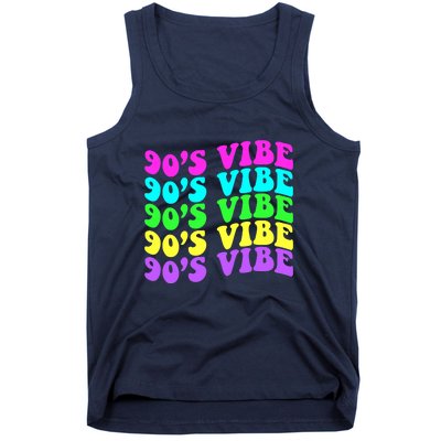 90s Vibe For 90s Music Lover 70 80 90 Style Cool Women Tank Top