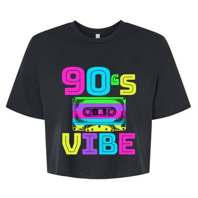 90s Vibe For 90s Music Lover Bella+Canvas Jersey Crop Tee