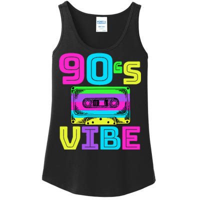 90s Vibe For 90s Music Lover Ladies Essential Tank