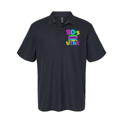 90s Vibe For 90s Music Lover Softstyle Adult Sport Polo