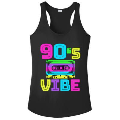 90s Vibe For 90s Music Lover Ladies PosiCharge Competitor Racerback Tank