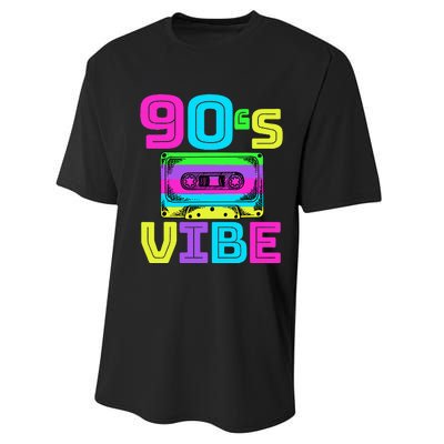 90s Vibe For 90s Music Lover Performance Sprint T-Shirt