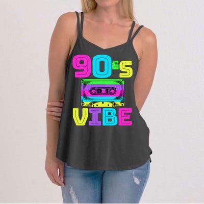 90s Vibe For 90s Music Lover Women's Strappy Tank