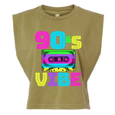 90s Vibe For 90s Music Lover Garment-Dyed Women's Muscle Tee