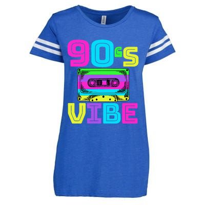 90s Vibe For 90s Music Lover Enza Ladies Jersey Football T-Shirt