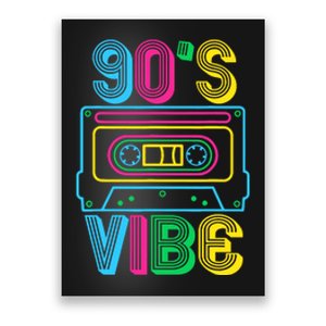 90s Vibe Retro Aesthetic Costume Party Outfit 90s Vibe Poster