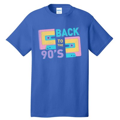 90S Vibes Retro Back To 90S Hip Hop Cassette Tape Gift Tall T-Shirt