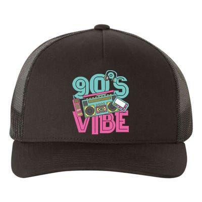 90s Vibe Vintage 1990s Music 90s Costume Party Nineties Yupoong Adult 5-Panel Trucker Hat