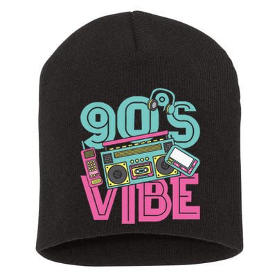 90s Vibe Vintage 1990s Music 90s Costume Party Nineties Short Acrylic Beanie