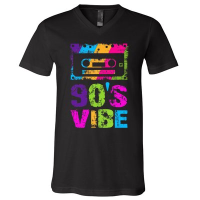 90s Vibe Vintage 1990s Music 90s Costume V-Neck T-Shirt