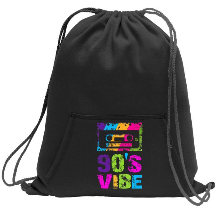 90s Vibe Vintage 1990s Music 90s Costume Sweatshirt Cinch Pack Bag