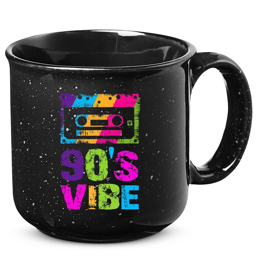 90s Vibe Vintage 1990s Music 90s Costume 15oz Campfire Ceramic Mug