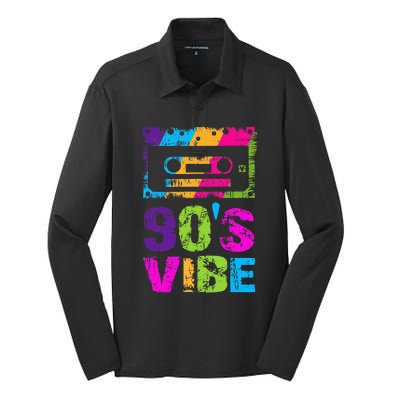 90s Vibe Vintage 1990s Music 90s Costume Silk Touch Performance Long Sleeve Polo