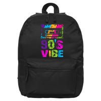 90s Vibe Vintage 1990s Music 90s Costume 16 in Basic Backpack