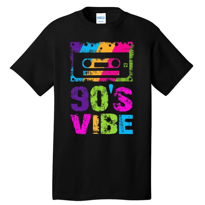 90s Vibe Vintage 1990s Music 90s Costume Party Nineties Tall T-Shirt