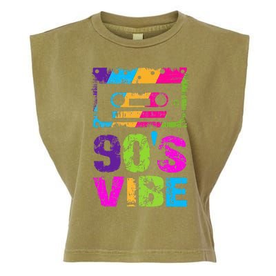 90s Vibe Vintage 1990s Music 90s Costume Party Nineties Garment-Dyed Women's Muscle Tee