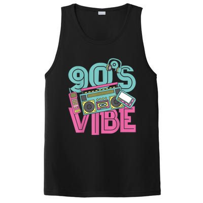 90s Vibe Vintage 1990s Music 90s Costume Party Nineties PosiCharge Competitor Tank