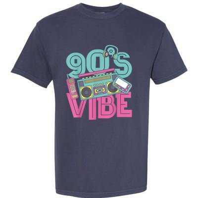 90s Vibe Vintage 1990s Music 90s Costume Party Nineties Garment-Dyed Heavyweight T-Shirt