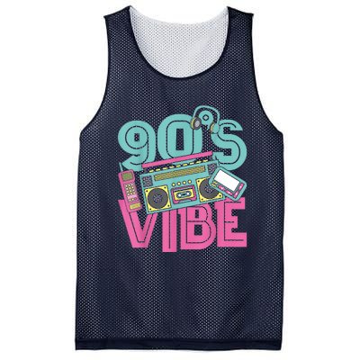 90s Vibe Vintage 1990s Music 90s Costume Party Nineties Mesh Reversible Basketball Jersey Tank