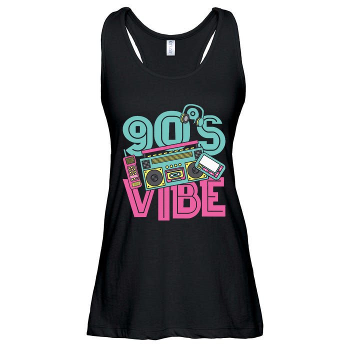 90s Vibe Vintage 1990s Music 90s Costume Party Nineties Ladies Essential Flowy Tank