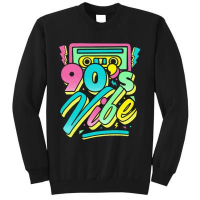 90s Vibe Vintage Retro Costume Party Nineties Sweatshirt