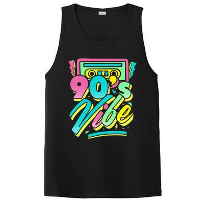 90s Vibe Vintage Retro Costume Party Nineties PosiCharge Competitor Tank