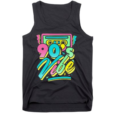 90s Vibe Vintage Retro Costume Party Nineties Tank Top