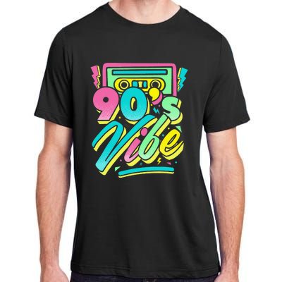 90s Vibe Vintage Retro Costume Party Nineties Adult ChromaSoft Performance T-Shirt