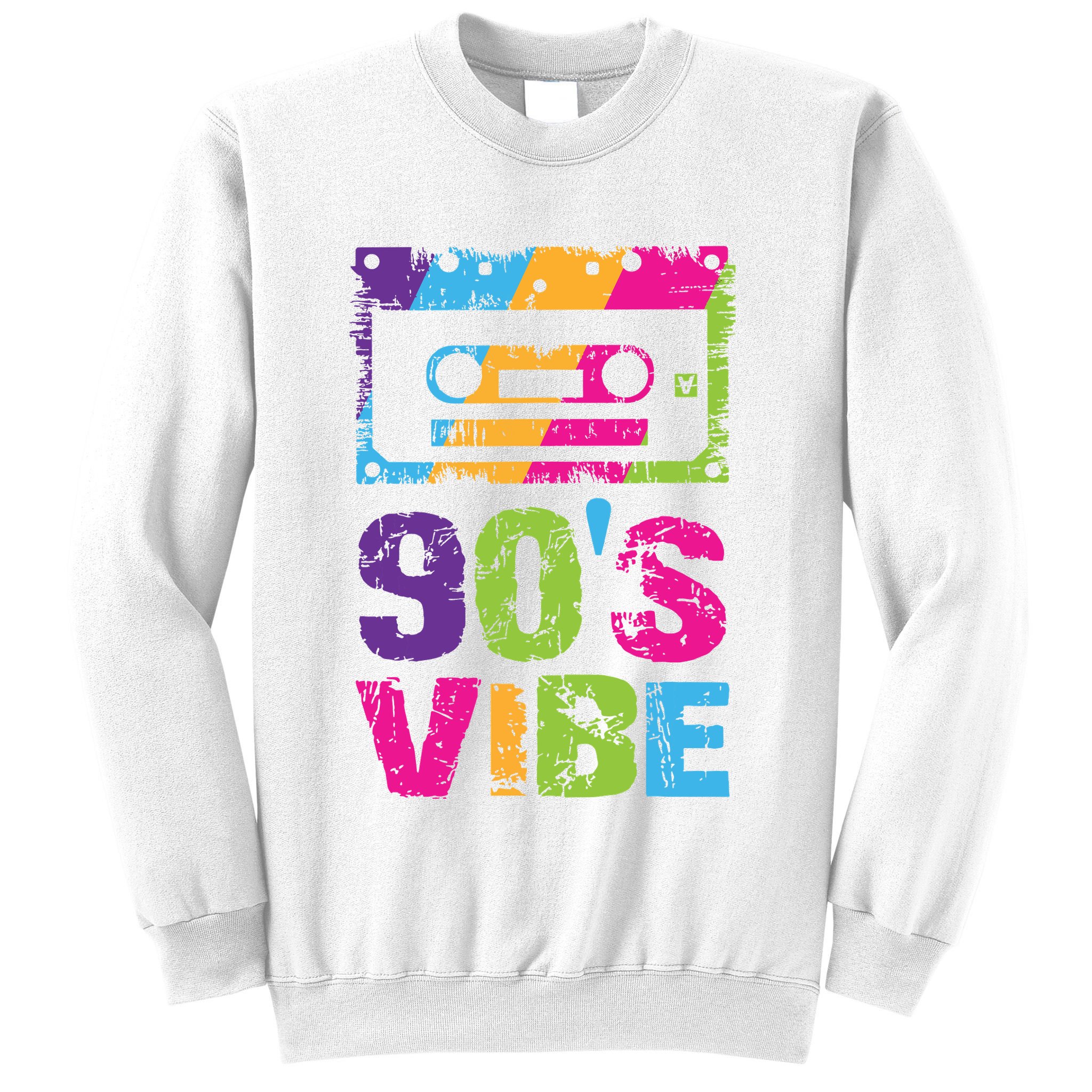 90s Vibe Vintage 1990s Music 90s Costume Party Nineties Sweatshirt